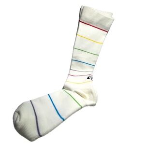 NWT | Clove Compression Socks Rainbow Rings | Sz S, M, L